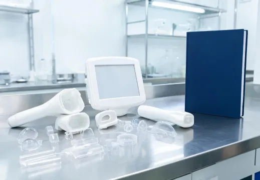 Medical plastic device housings